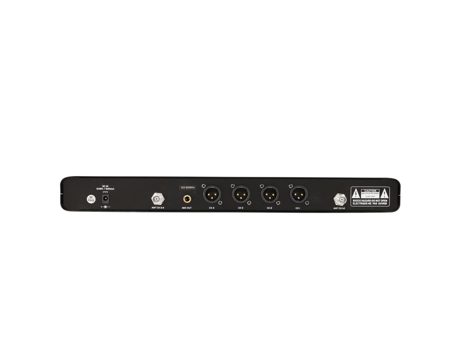 Omnitronic UHF 304  4-Kanal Funksystem mit Handmikrofeon    