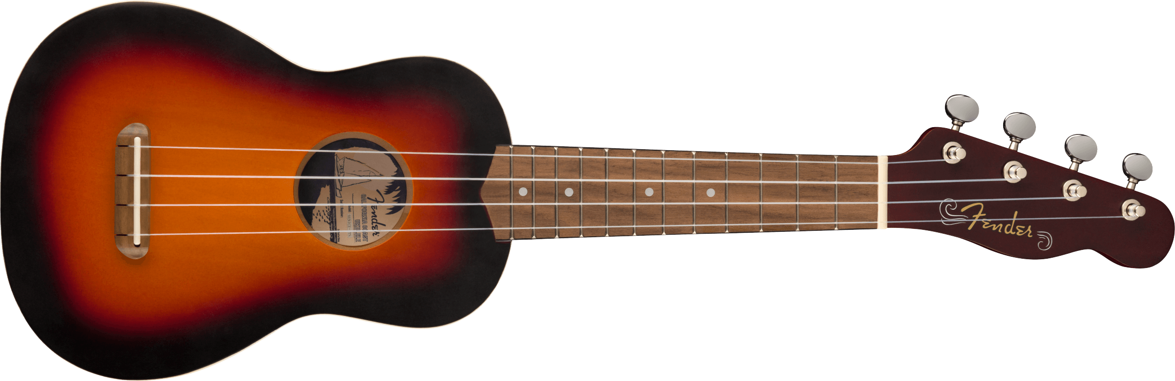 Fender Venice Sopran Ukulele Sunburst