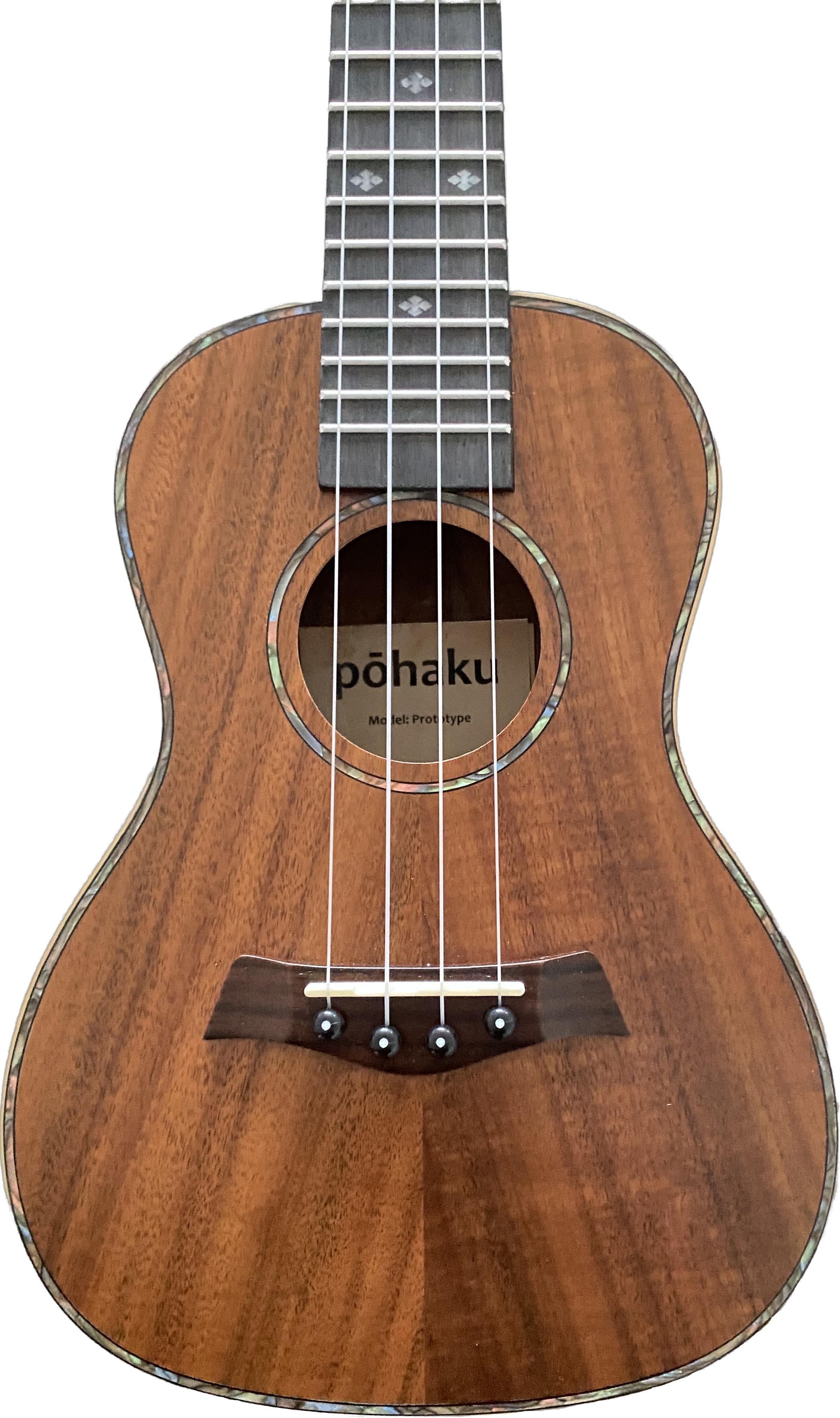 Pohaku Concert Uke KOA PU-1C w/bag