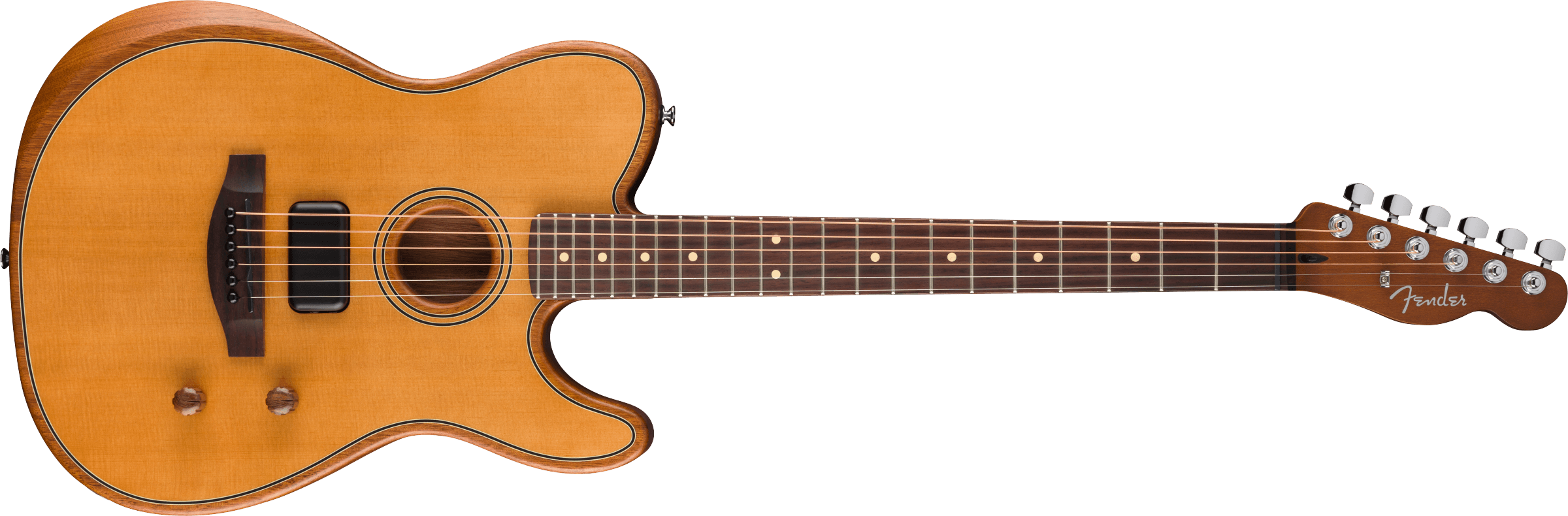 Fender Acoustasonic Standard Tele Aged Natural