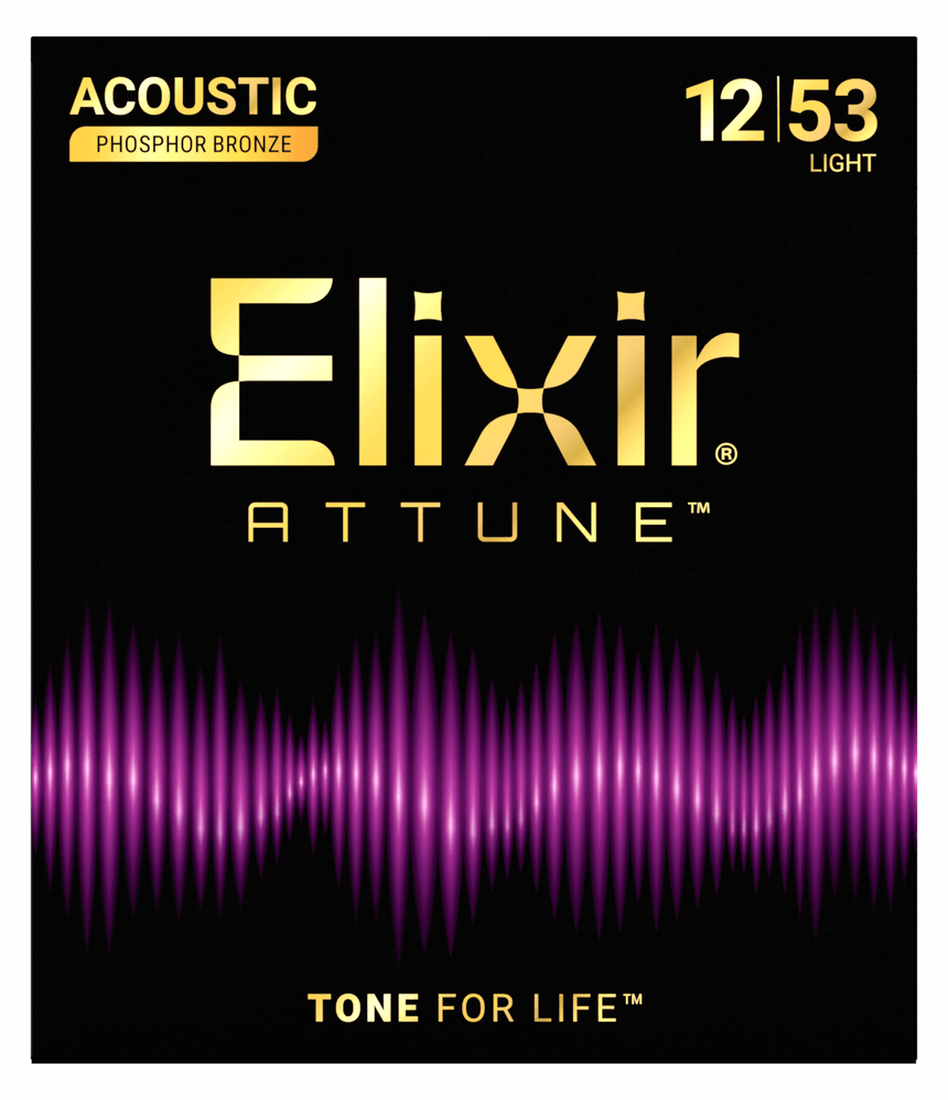 Elixir Attune Phosphor Bronze 012/53  