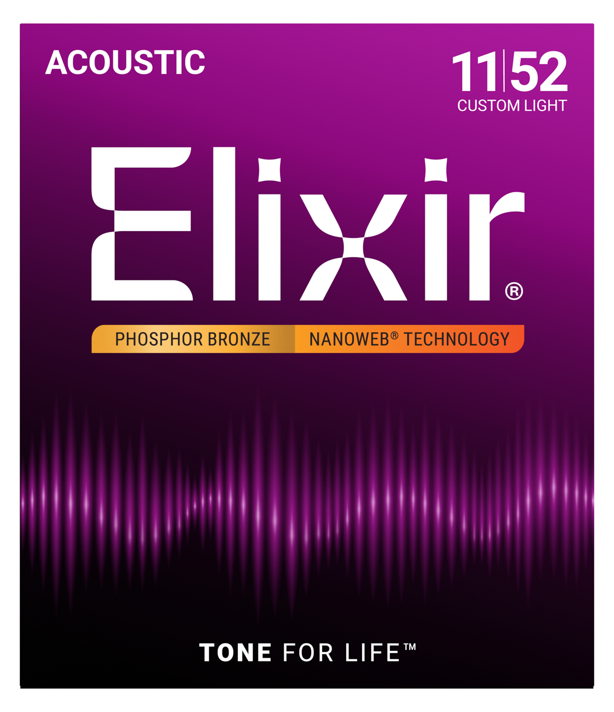 Elixir Phosphor Bronze 011/52