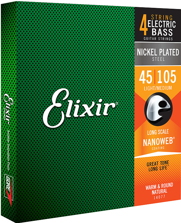 Elixir Nanoweb Bass 45/105